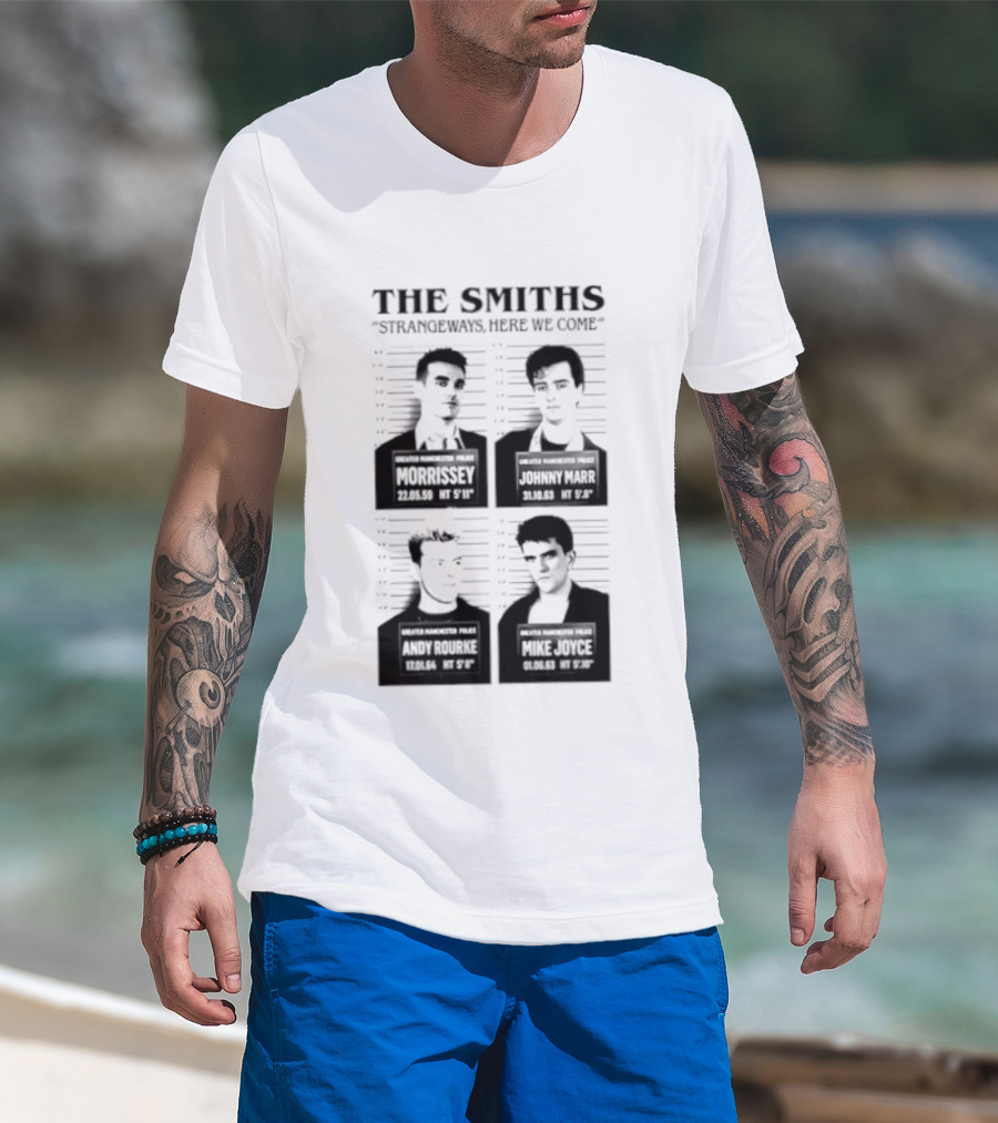The Smiths Strangeways Here We Come Morrissey Johnny Marr Shots T-Shirt