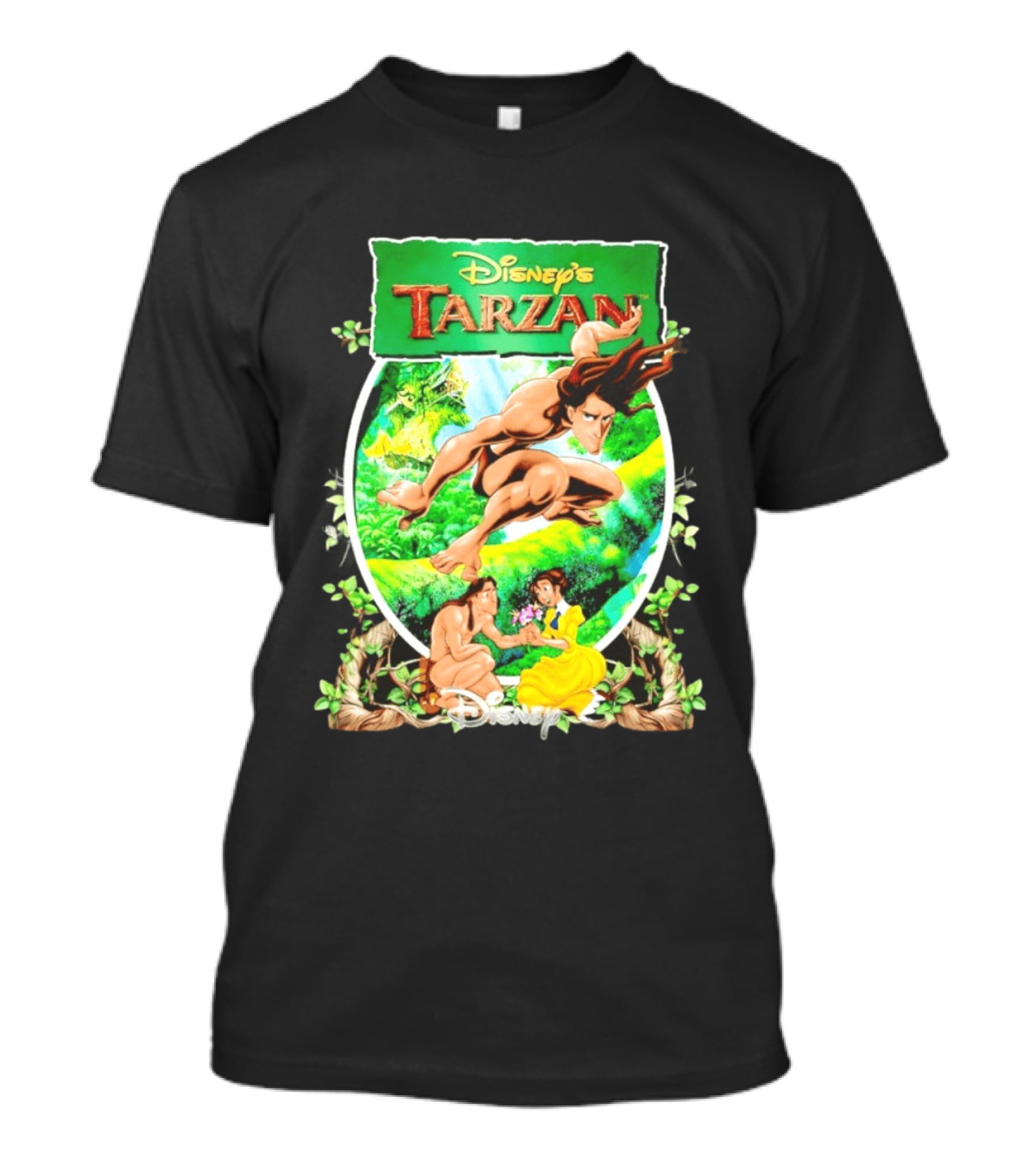 Disney's Tarzan Jungle Adventure Jane Animation Scene T-Shirt
