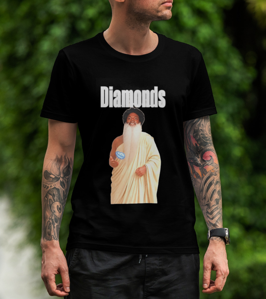 IShowSpeed La Peace Diamonds Meme Gandalf T-Shirt