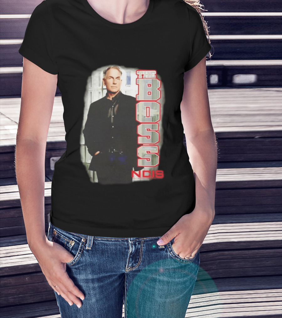 Mark Harmon The Boss NCIS Leroy Jethro Gibbs T-Shirt