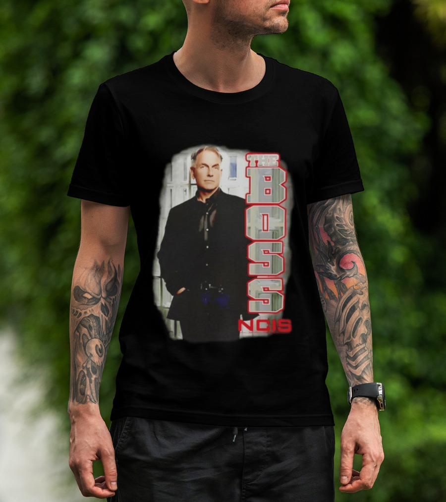 Mark Harmon The Boss NCIS Leroy Jethro Gibbs T-Shirt