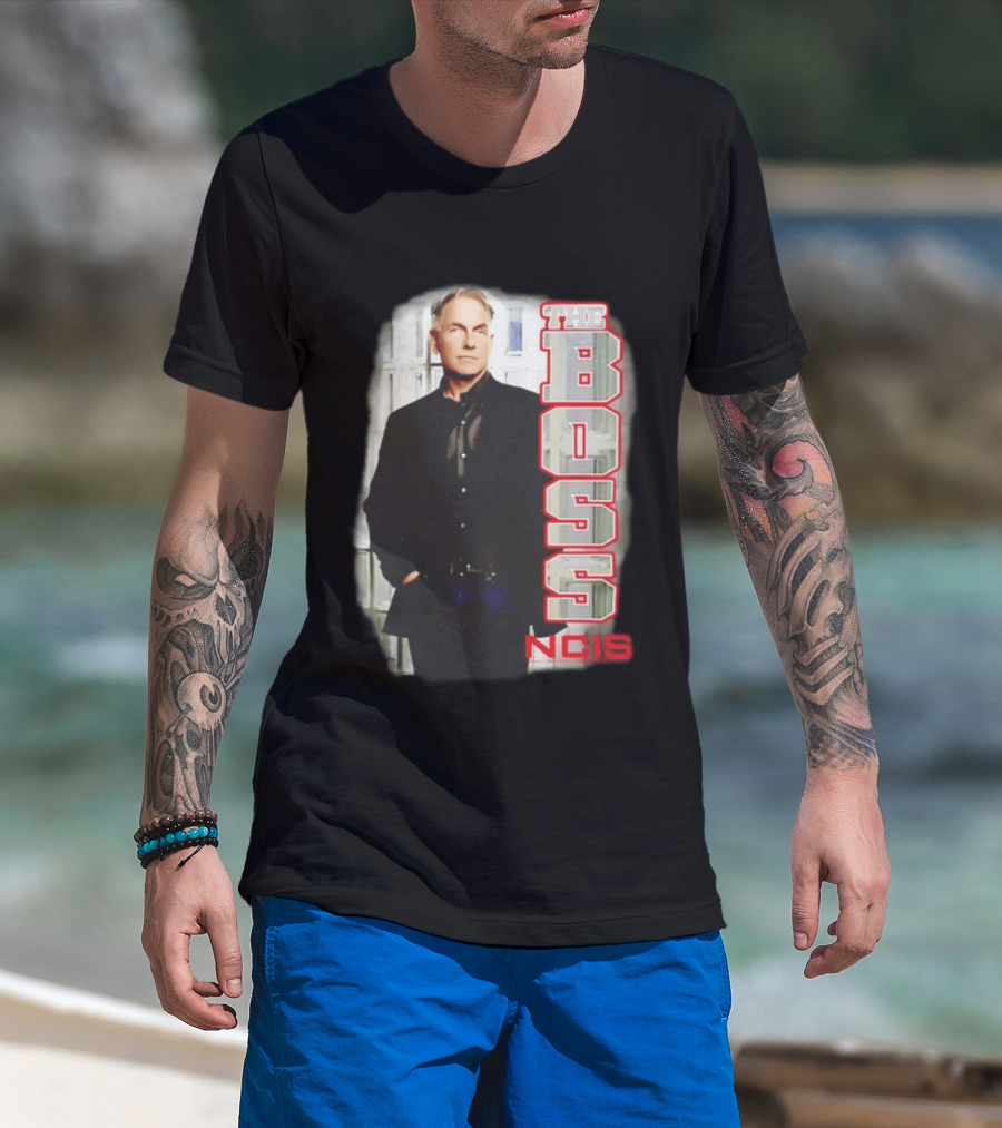 Mark Harmon The Boss NCIS Leroy Jethro Gibbs T-Shirt