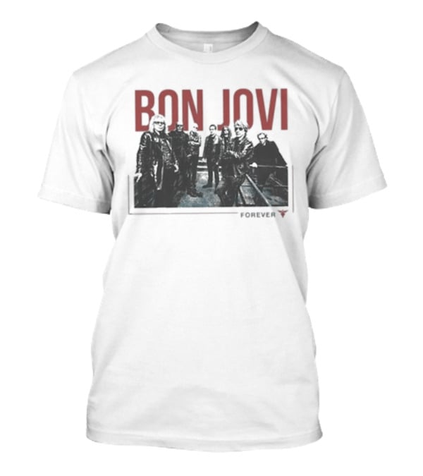 Bon Jovi Forever Band Cut Out T-Shirt