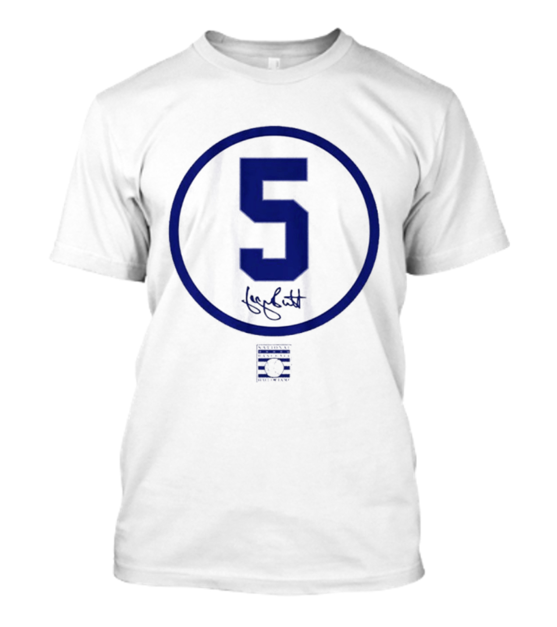 George Brett Signature Number 5 Baseball T-Shirt
