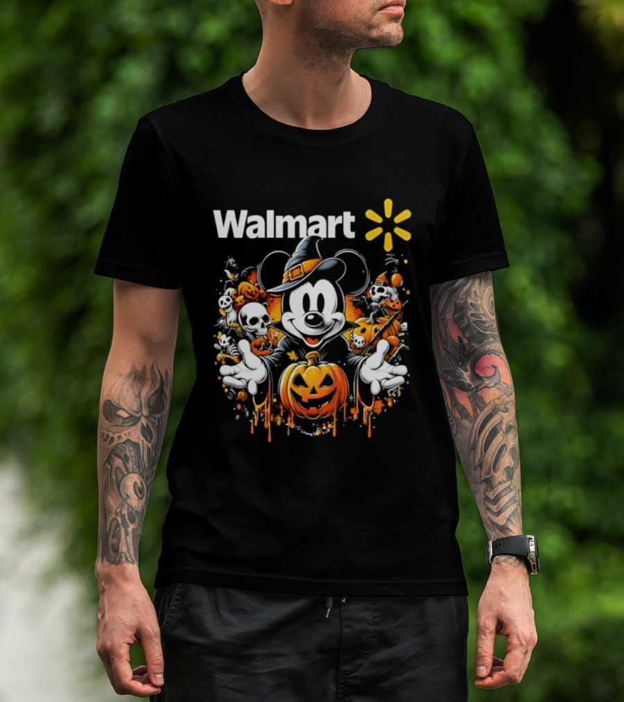 Walmart Mickey Mouse Halloween Pumpkin Magic 2026 T-Shirt