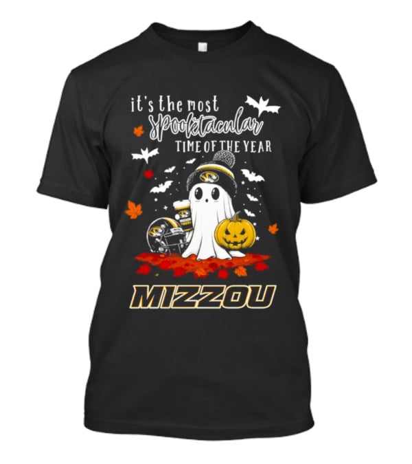 Mizzou Tigers Halloween Ghost 2026 It's The Most Spooktacular Time Of The Year T-Shirt