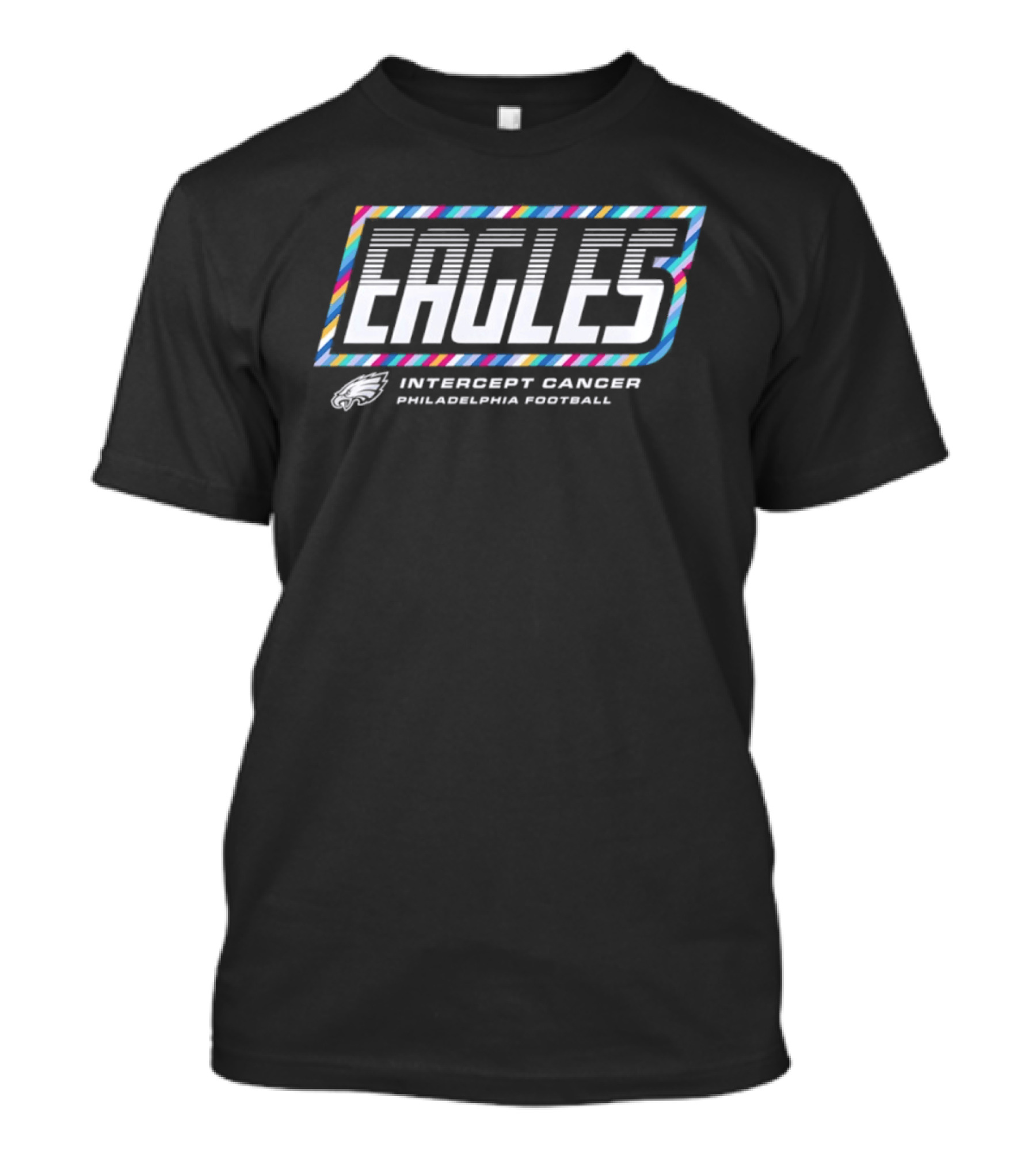 Philadelphia Eagles Intercept Cancer 2026 Crucial Catch Philadelphia Football T-Shirt