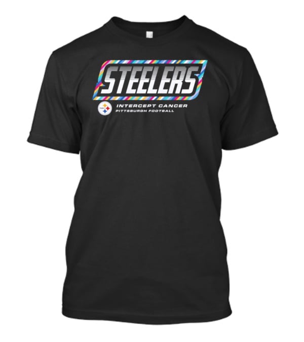 Pittsburgh Steelers Crucial Catch Intercept Cancer 2026 NFL Team Support T-Shirt