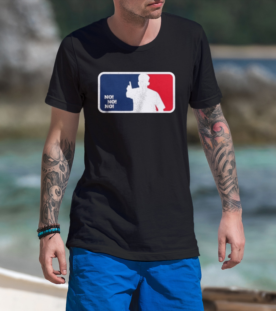 Ryan Flaherty No No No Fck You Baseball T-Shirt