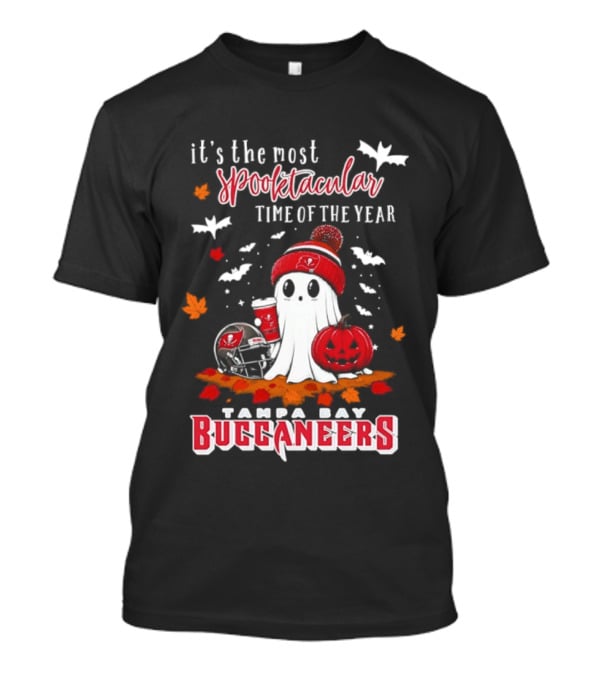 Tampa Bay Buccaneers Halloween Ghost 2026 Spooktacular Time Of The Year T-Shirt