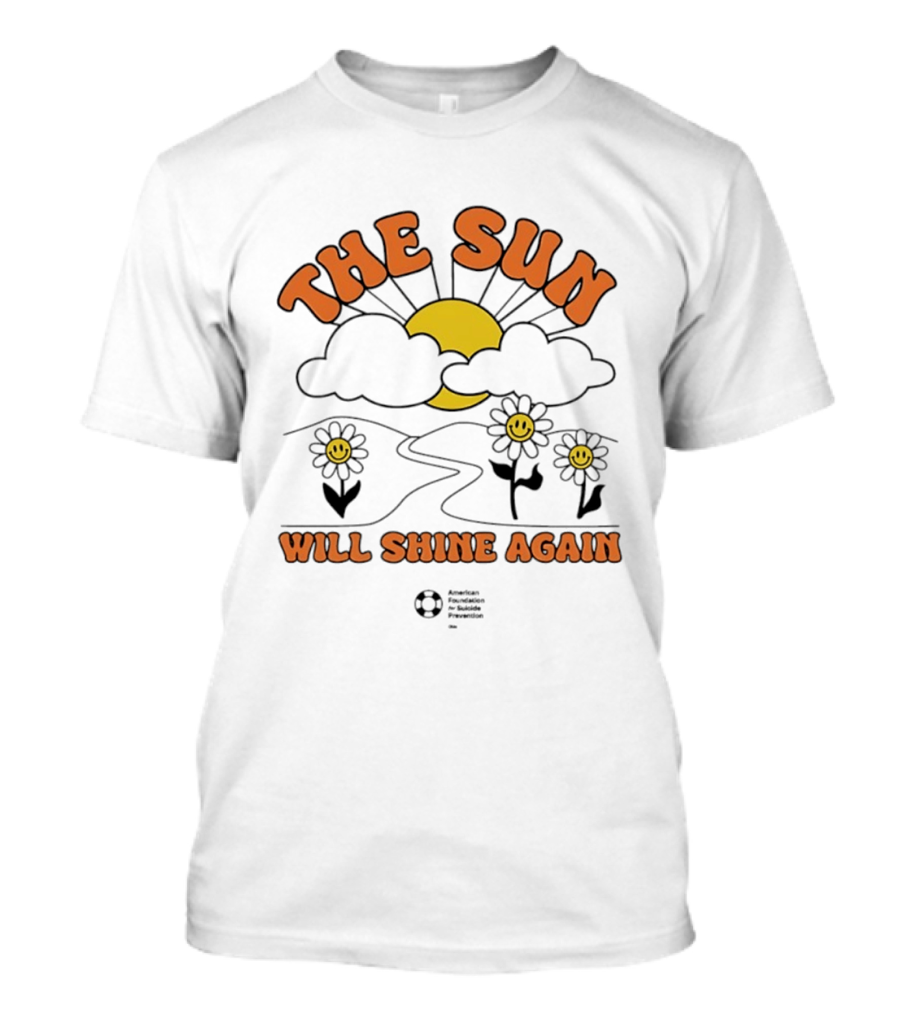 The Sun Will Shine Again Happy Flowers And Rising Sun T-Shirt