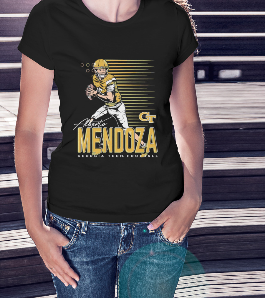 Alberto Mendoza Georgia Tech Football CT T-Shirt