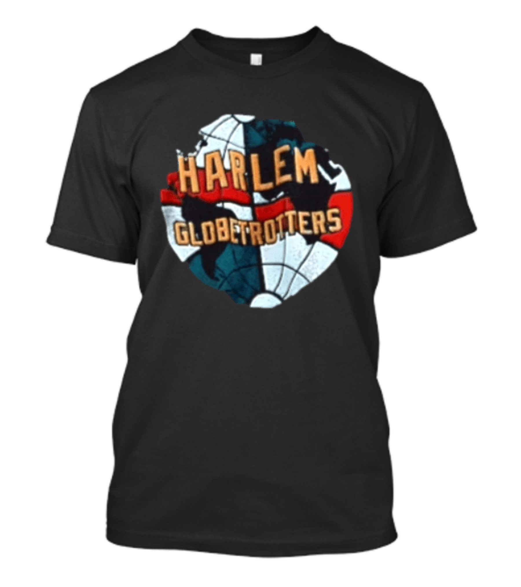 Harlem Globetrotters Basketball Globe T-Shirt