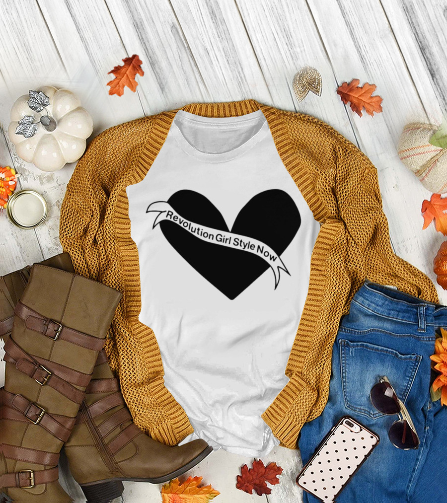 Revolution Girl Style Now Heart T-Shirt