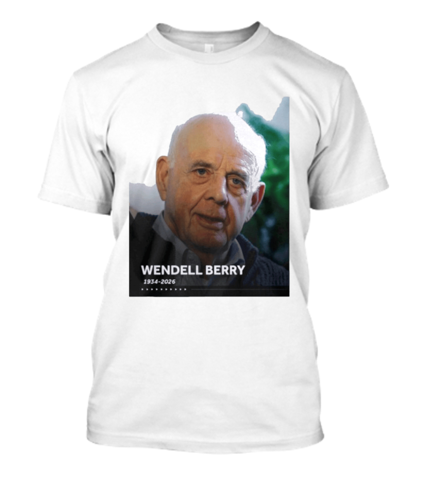 Wendell Berry 1934 2026 Commemorative T-Shirt