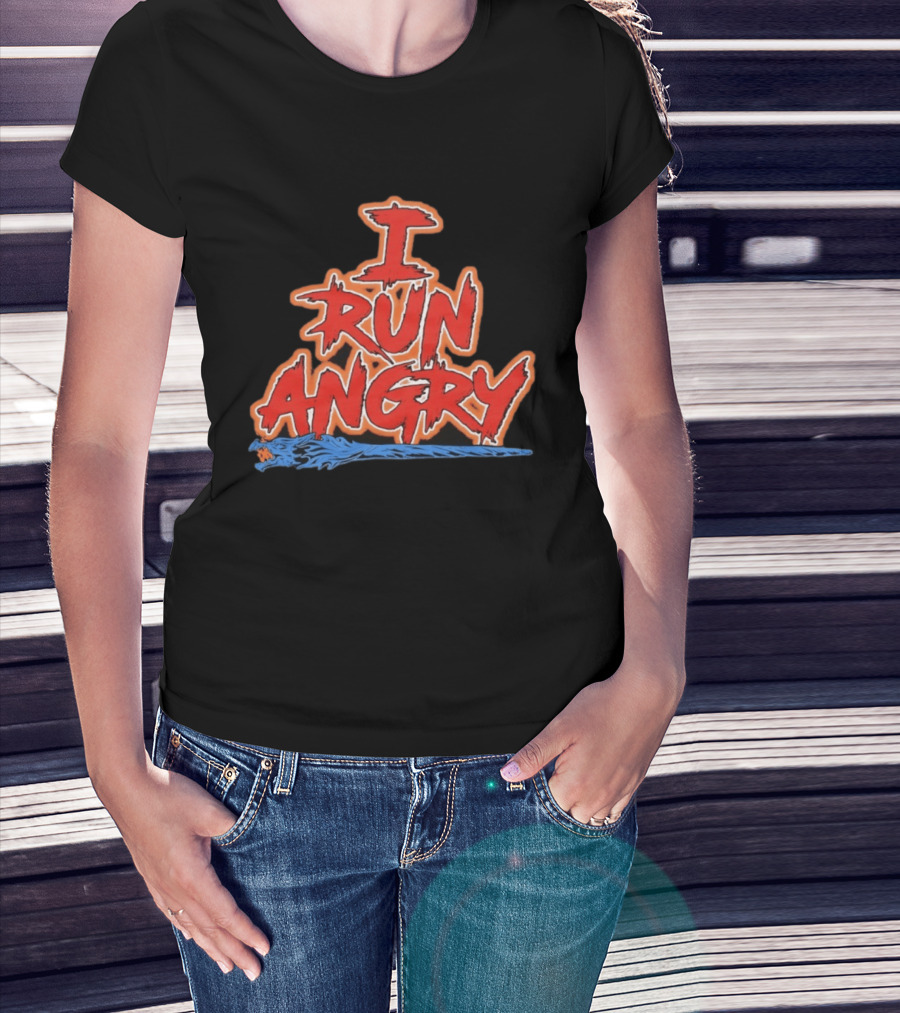 I Run Angry 2026 Tour T-Shirt