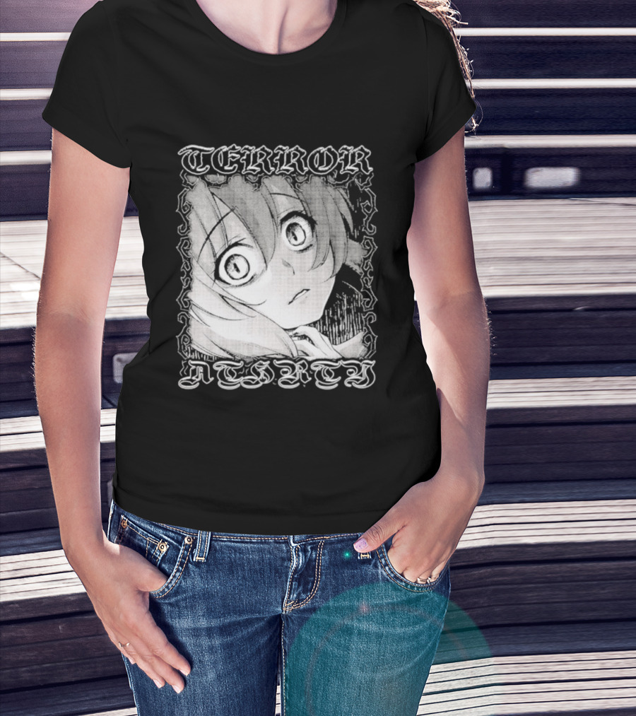 Rena Ryugu Terror Manga Horror Aesthetic Girl T-Shirt