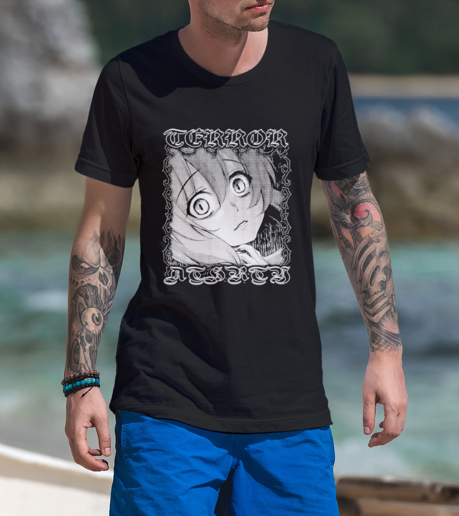 Rena Ryugu Terror Manga Horror Aesthetic Girl T-Shirt