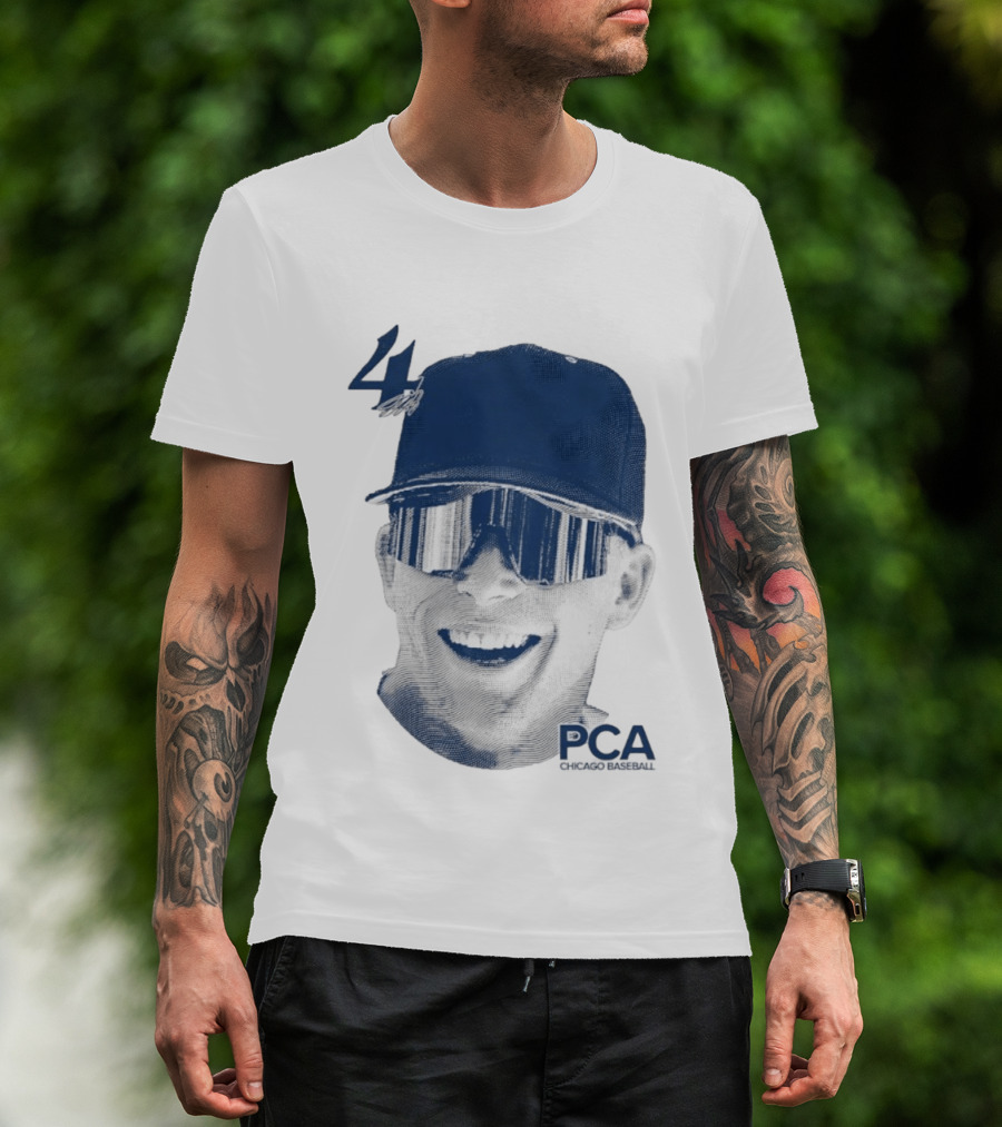 PCA 4 Pete Crow Armstrong Chicago Cubs Baseball T-Shirt