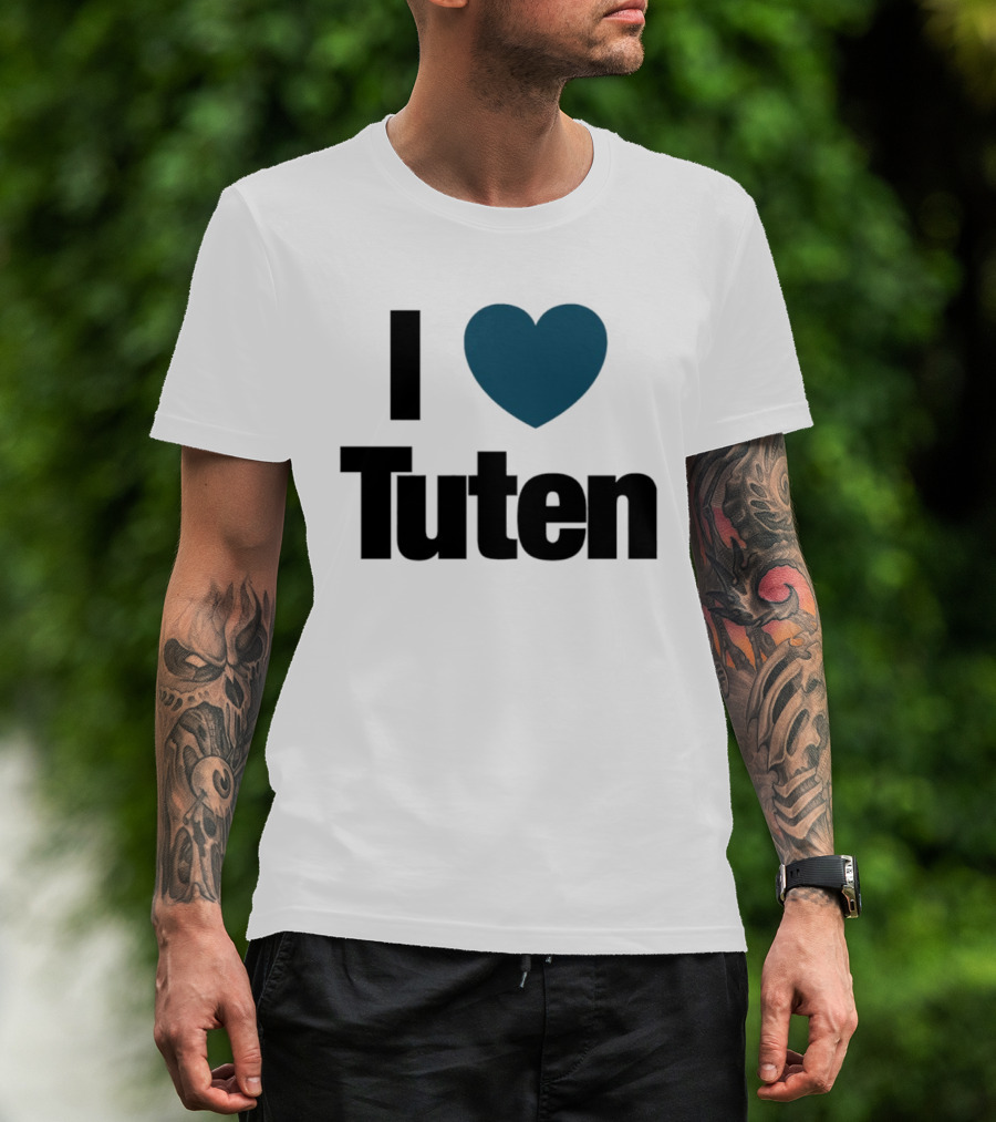 I Heart Bhayshul Tuten Jacksonville Jaguars Football Fan T-Shirt