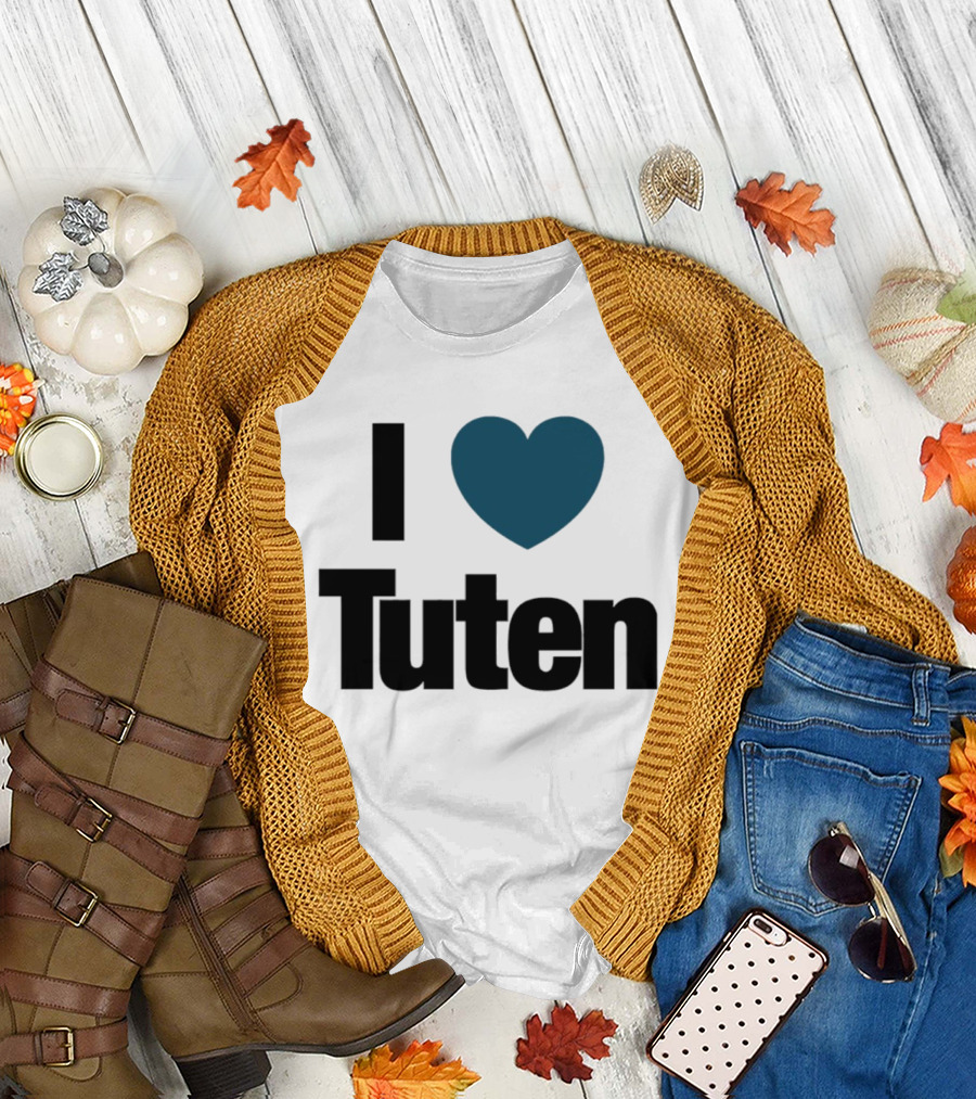 I Heart Bhayshul Tuten Jacksonville Jaguars Football Fan T-Shirt