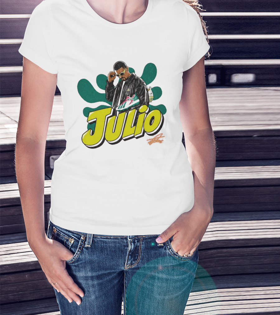 Julio Sneaker Style Hispanic Heritage Mariners T-Shirt