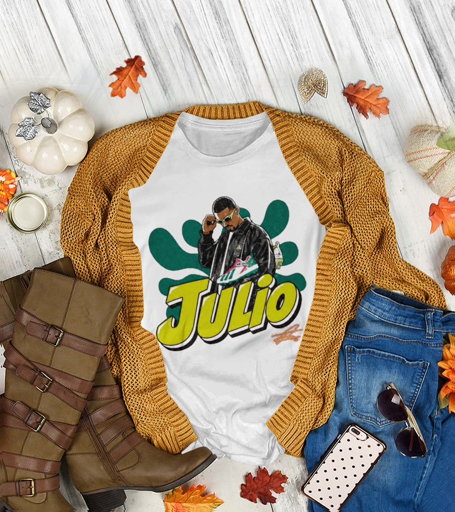 Julio Sneaker Style Hispanic Heritage Mariners T-Shirt
