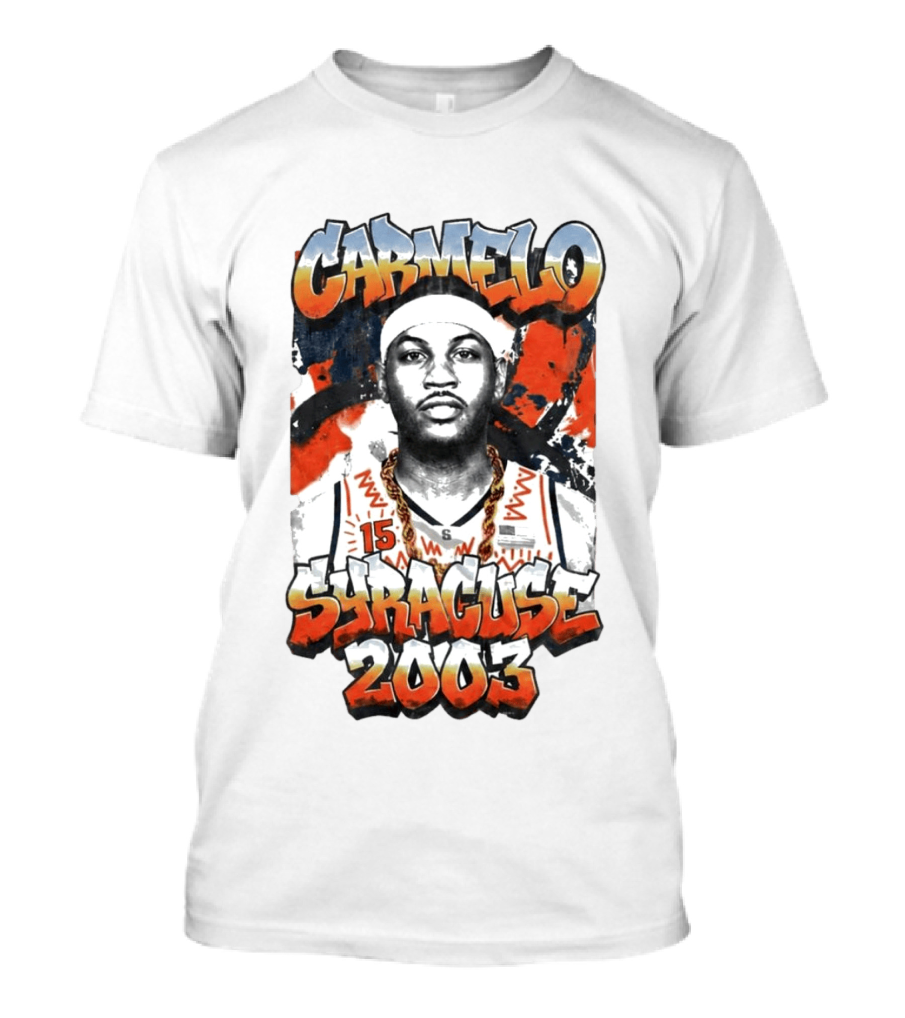 Carmelo Syracuse 2003 Basketball T-Shirt