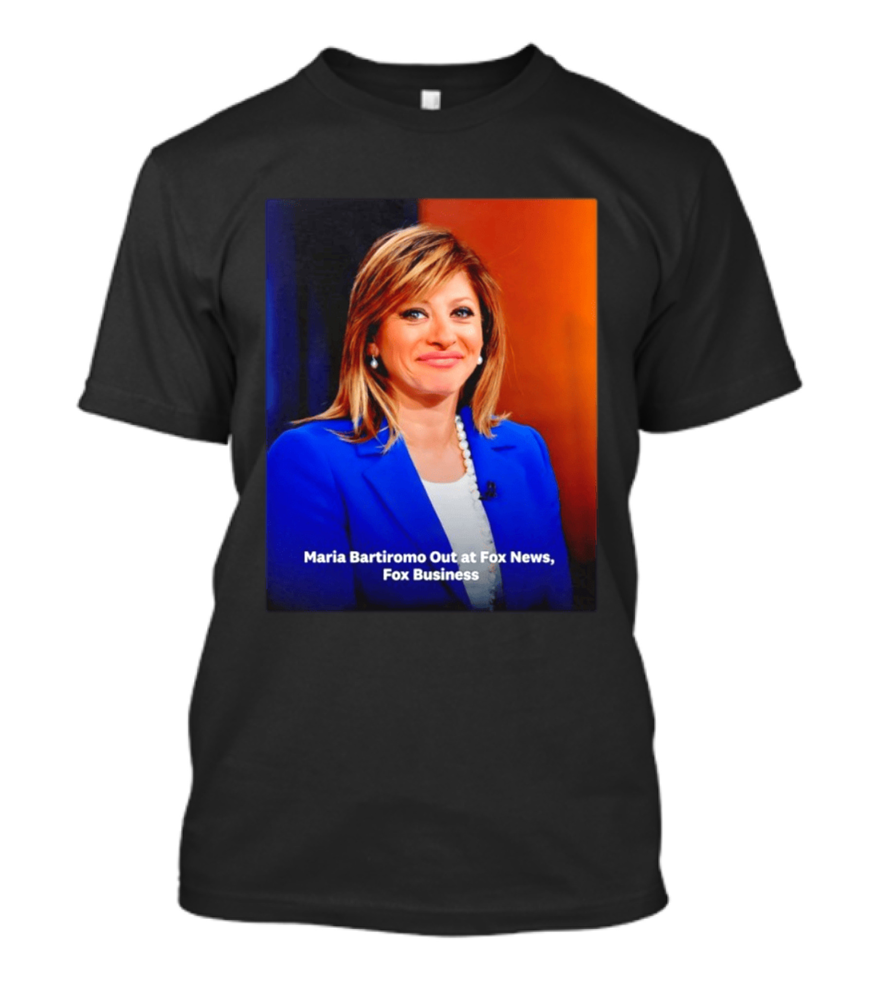 Maria Bartiromo Departure Fox Business News Media T-Shirt