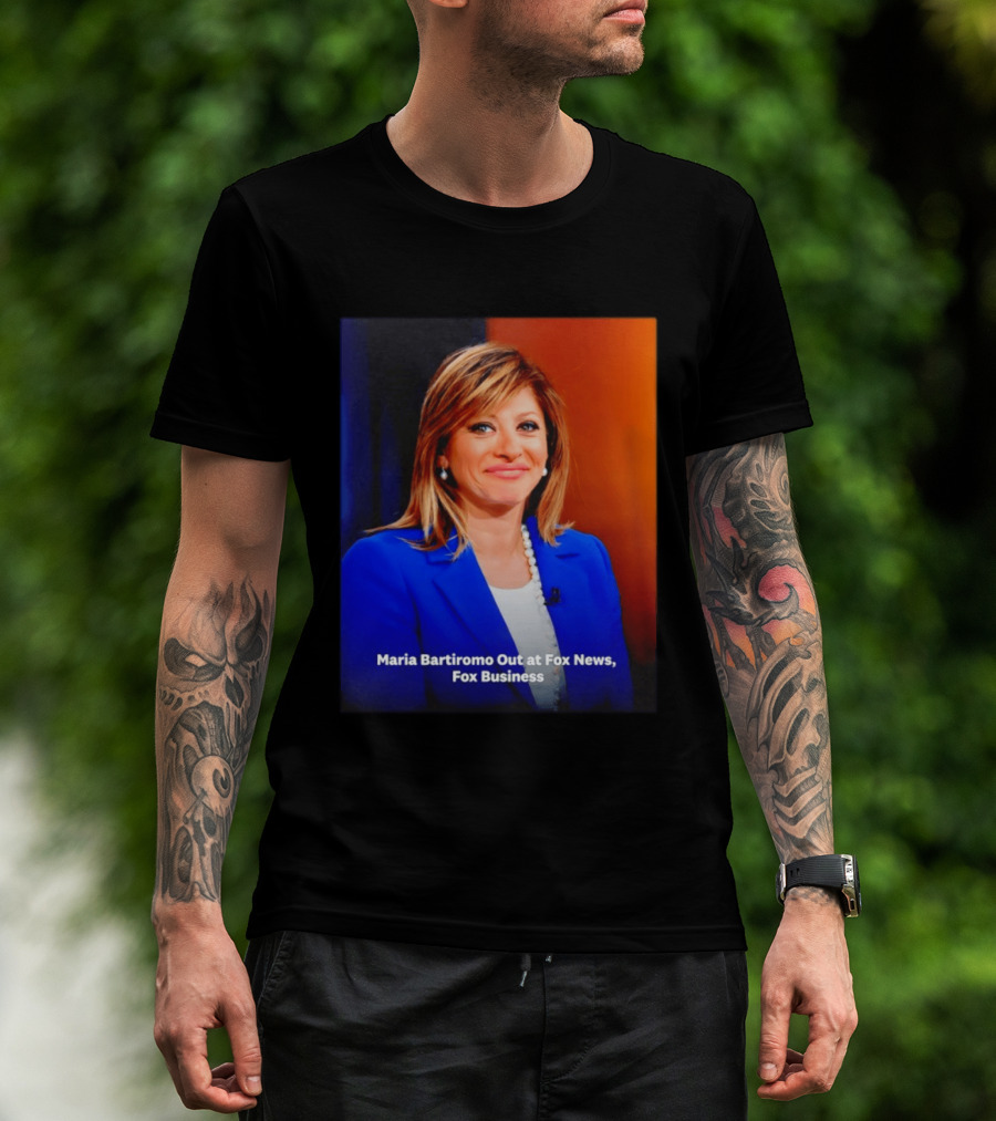 Maria Bartiromo Departure Fox Business News Media T-Shirt