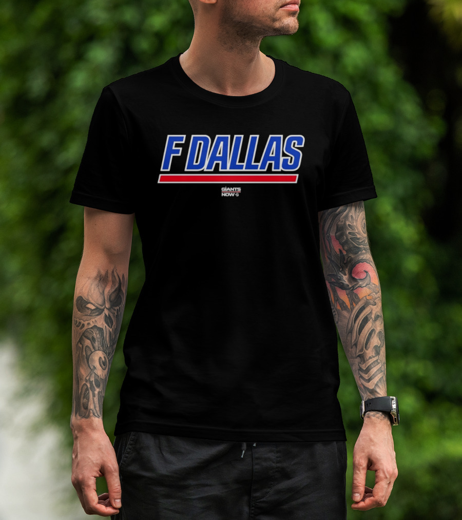 New York Giants F Dallas Cowboys Rivalry T-Shirt