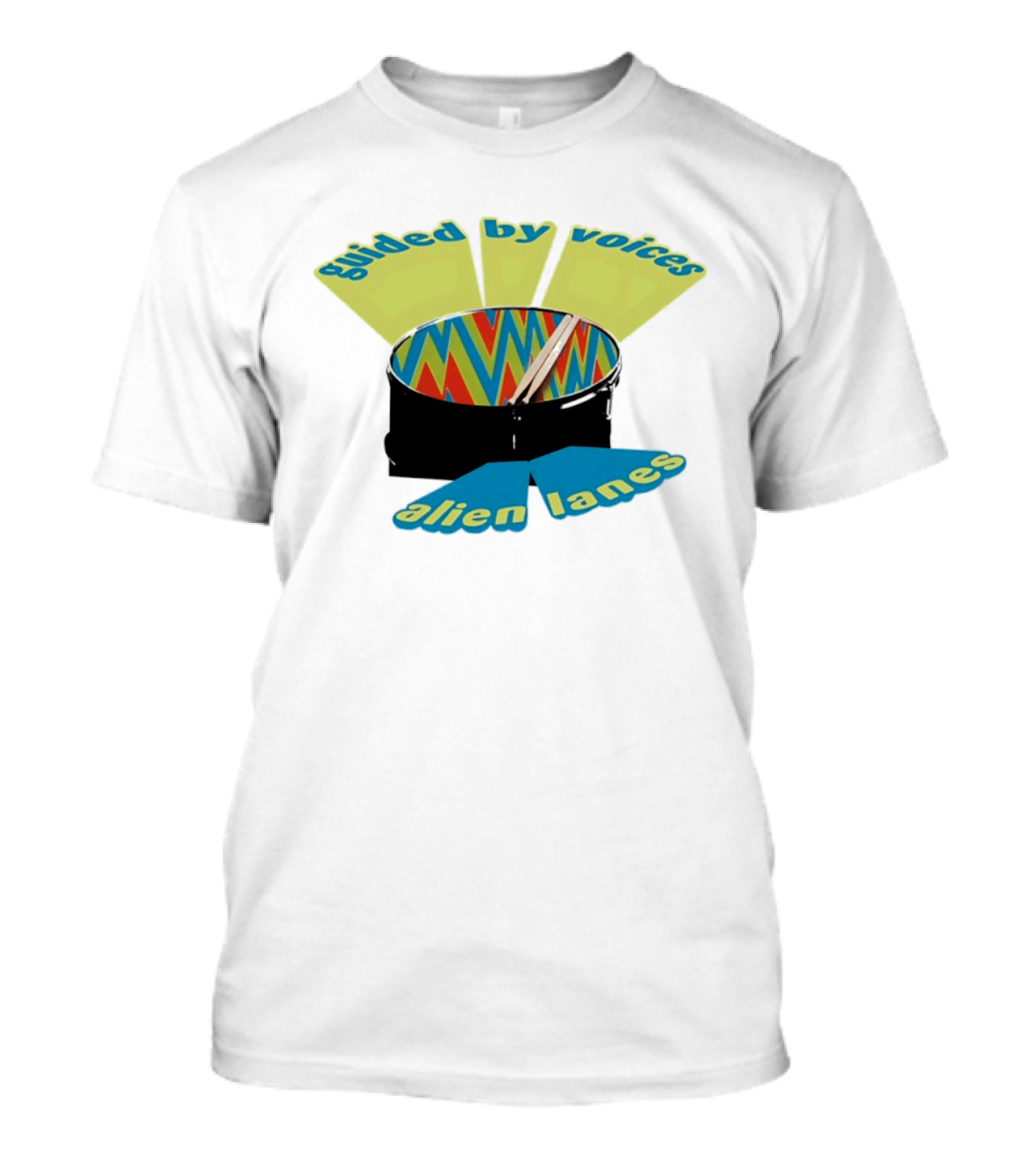 Guided By Voices Alien Lanes Drum Art TomTom T-Shirt