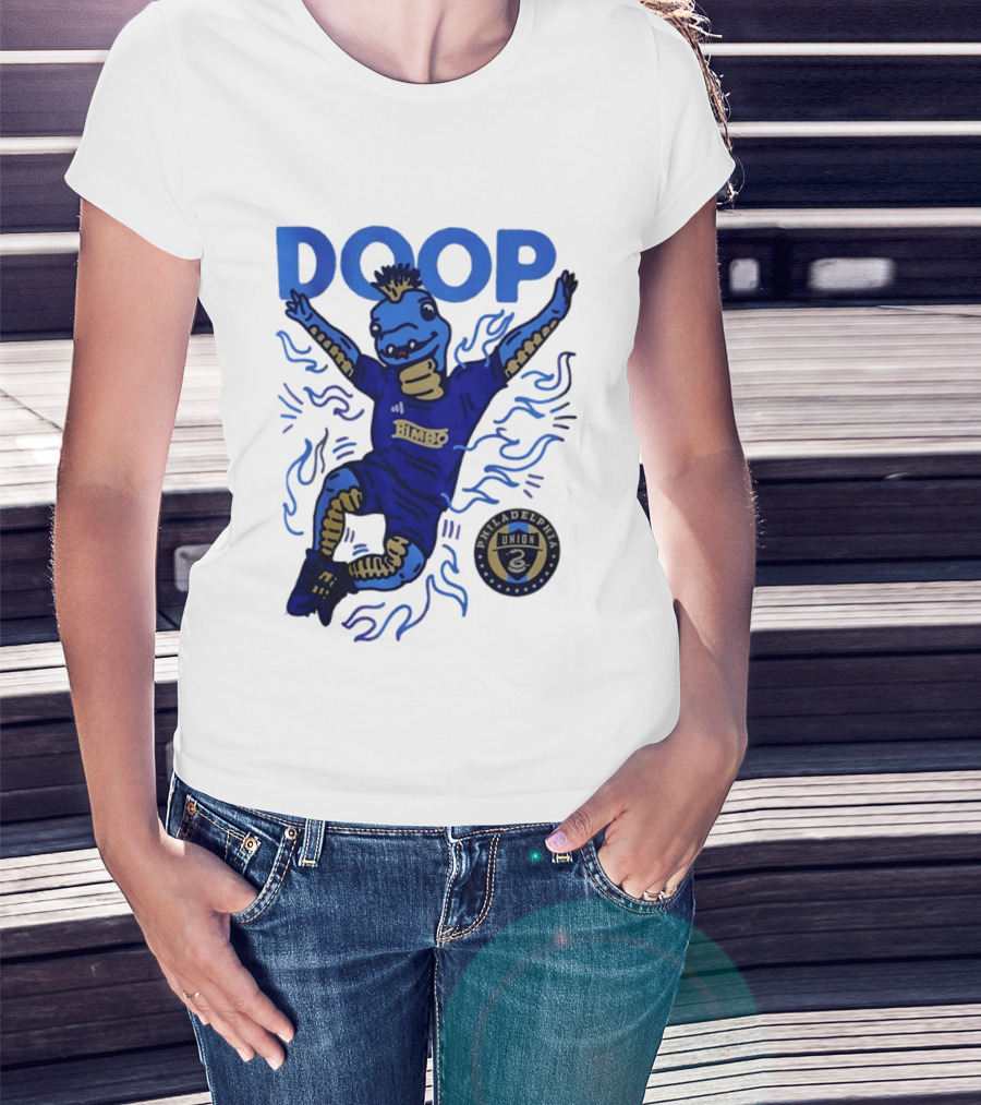 Philadelphia Union Phang Doop Celebration Bimbo Soccer T-Shirt