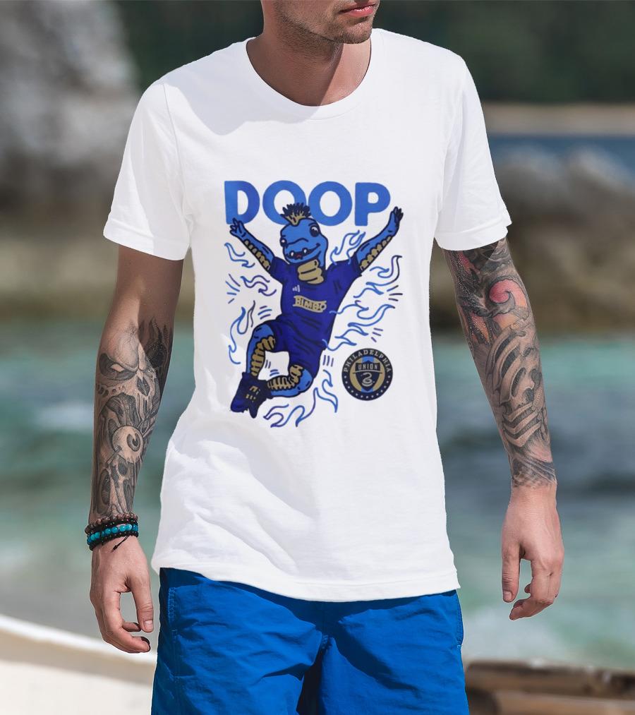 Philadelphia Union Phang Doop Celebration Bimbo Soccer T-Shirt