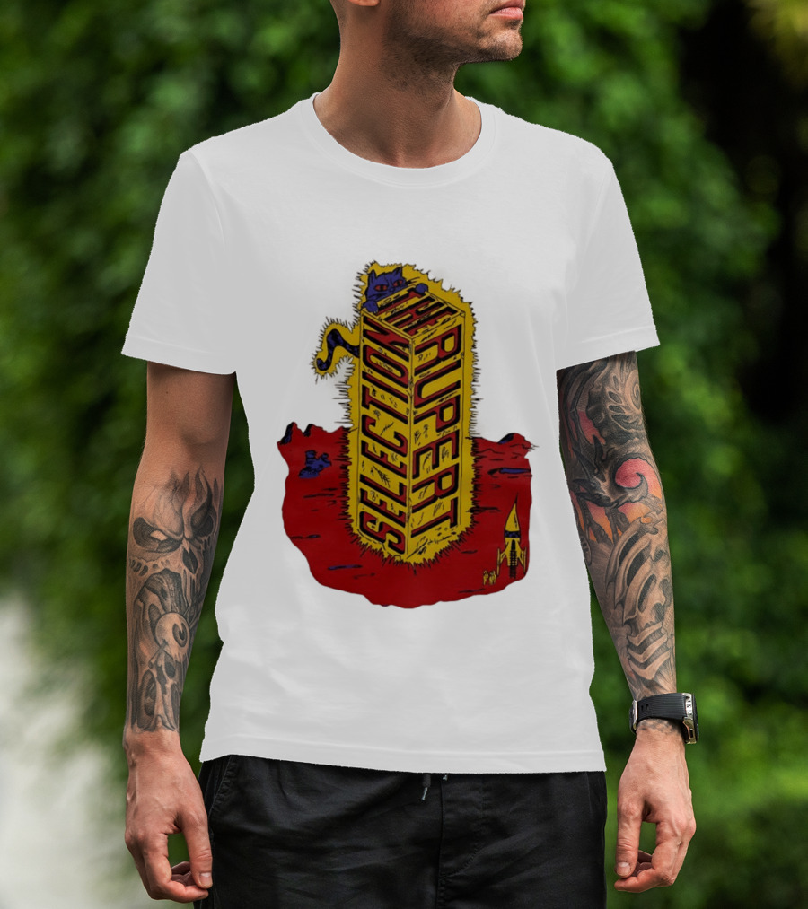 The Rupert Selection Cat Space Rocket Adventure T-Shirt