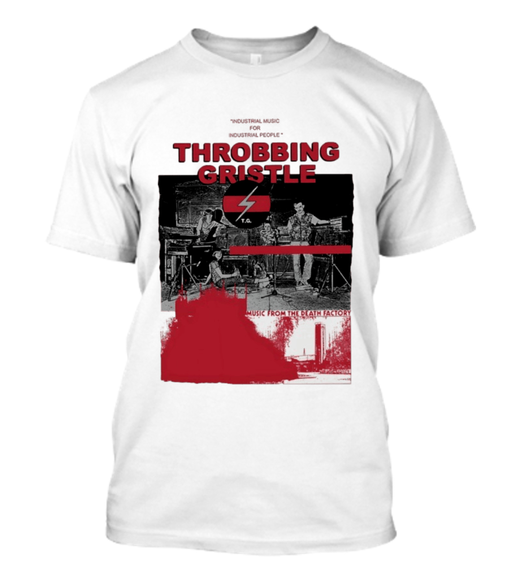 Throbbing Gristle T.G. Industrial Music From The Death Factory T-Shirt