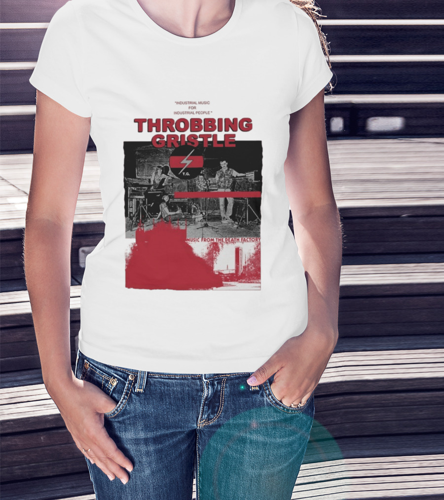 Throbbing Gristle T.G. Industrial Music From The Death Factory T-Shirt