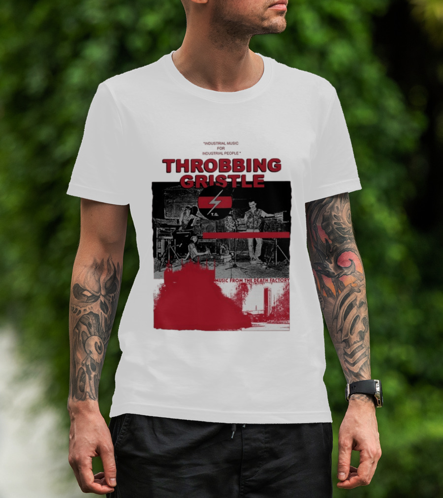 Throbbing Gristle T.G. Industrial Music From The Death Factory T-Shirt