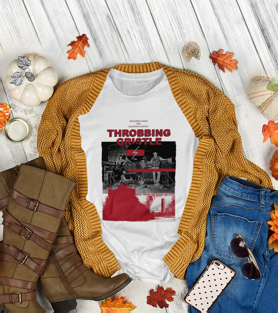 Throbbing Gristle T.G. Industrial Music From The Death Factory T-Shirt