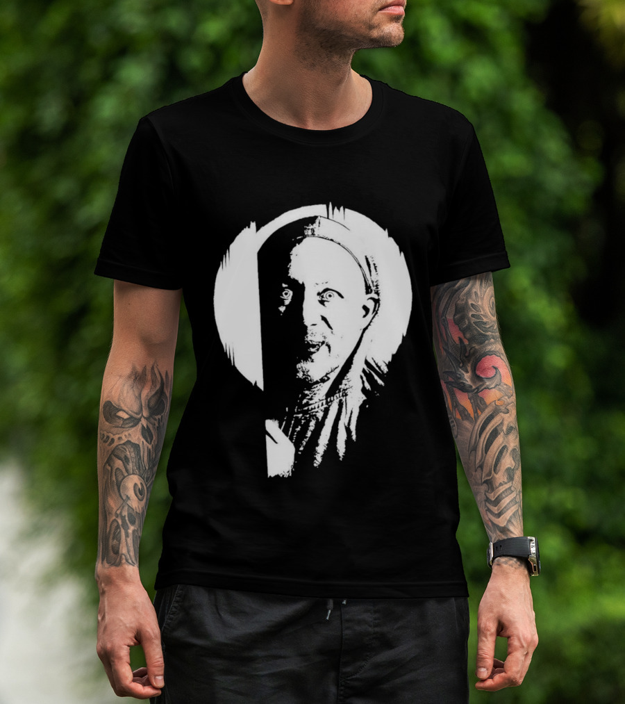 Curious Guy Limmy's Homemade Show Scottish Comedy Stencil T-Shirt