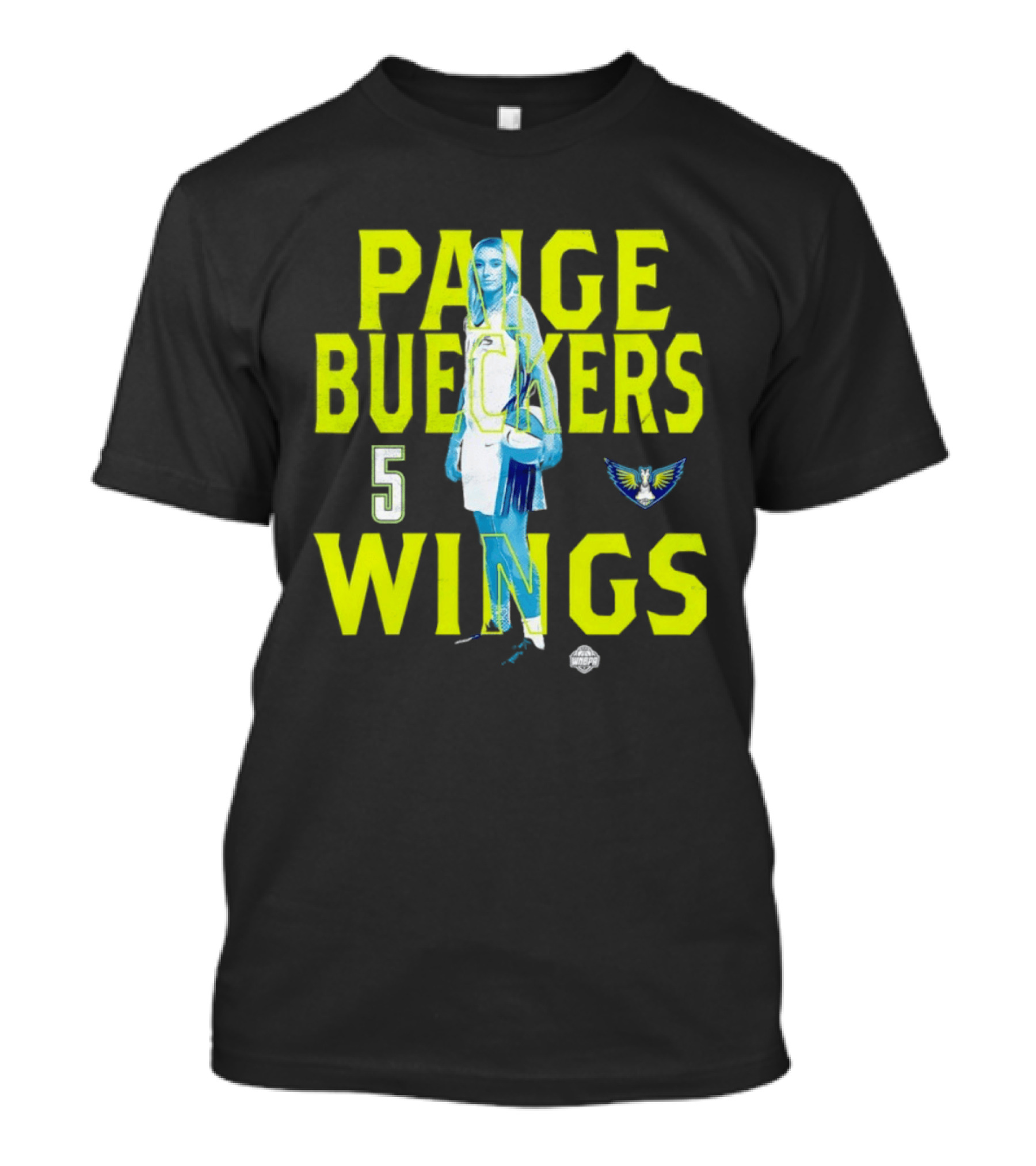 Paige Bueckers 5 Wings Player Stance T-Shirt