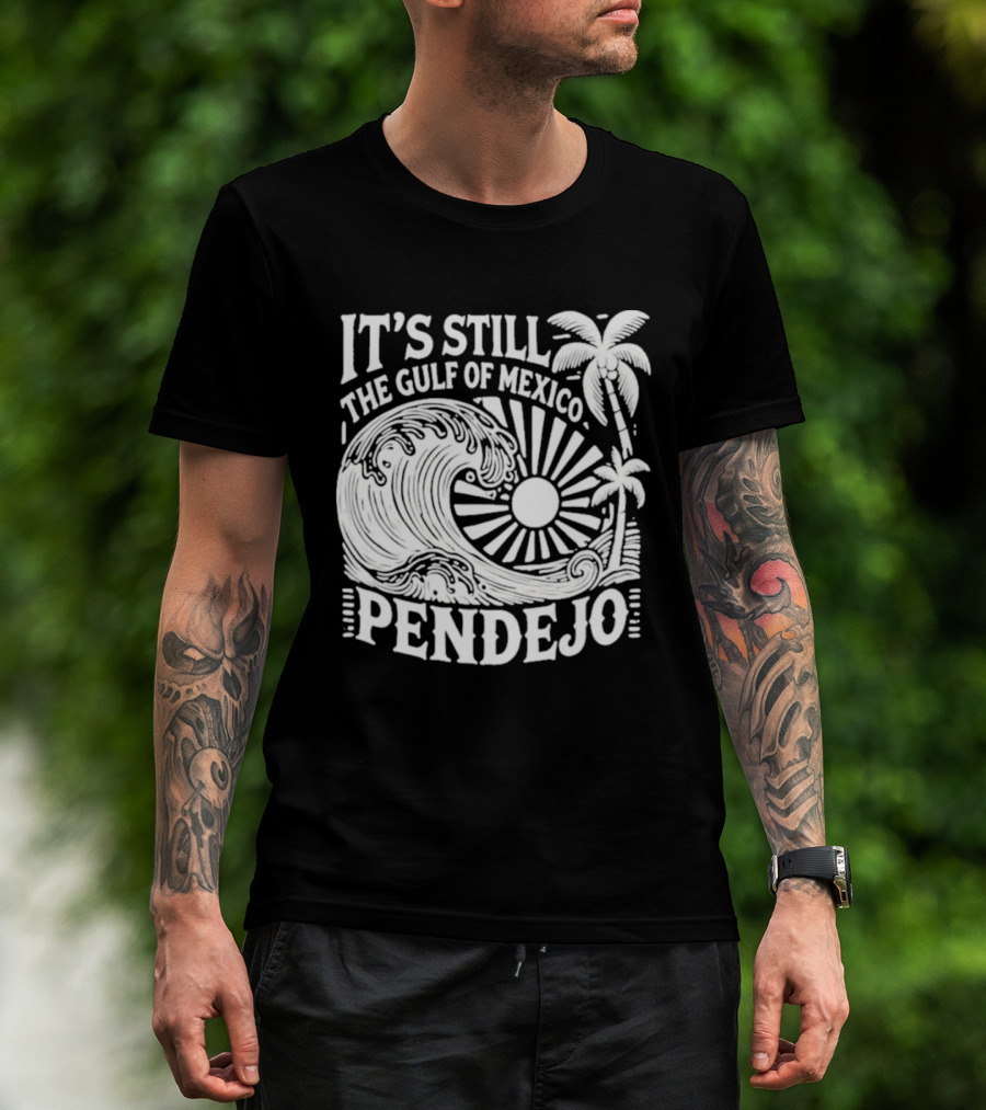 It's Still The Gulf Of Mexico Pendejo Wave Palm Sun T-Shirt