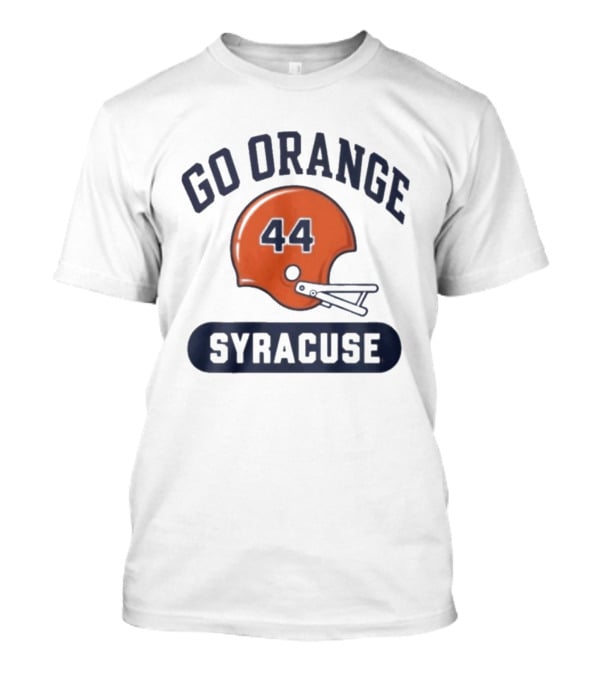 Go Orange 44 Syracuse Helmets Football T-Shirt