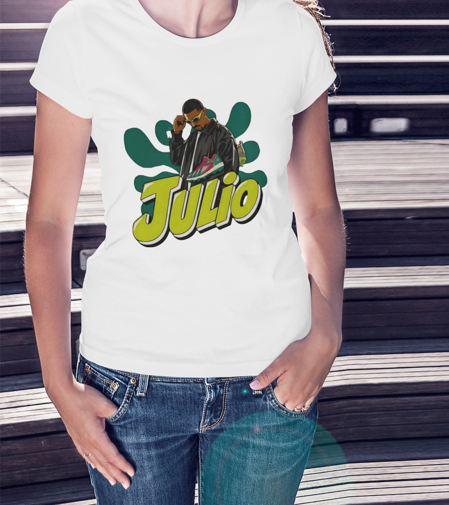 Seattle Mariners Julio Rodriguez Sneaker T-Shirt