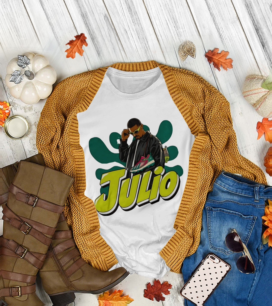 Seattle Mariners Julio Rodriguez Sneaker T-Shirt