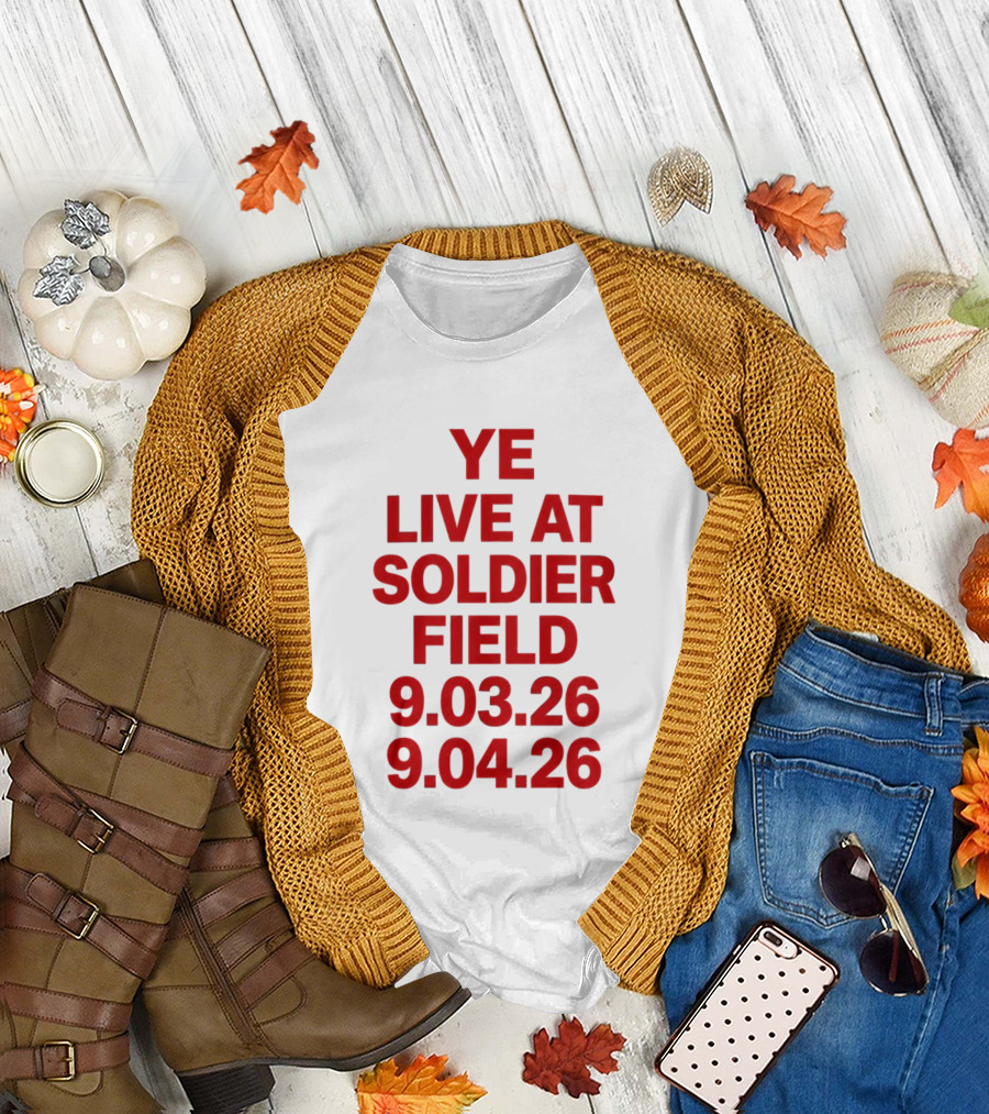 Ye Live At Soldier Field 9.03.26 9.04.26 T-Shirt