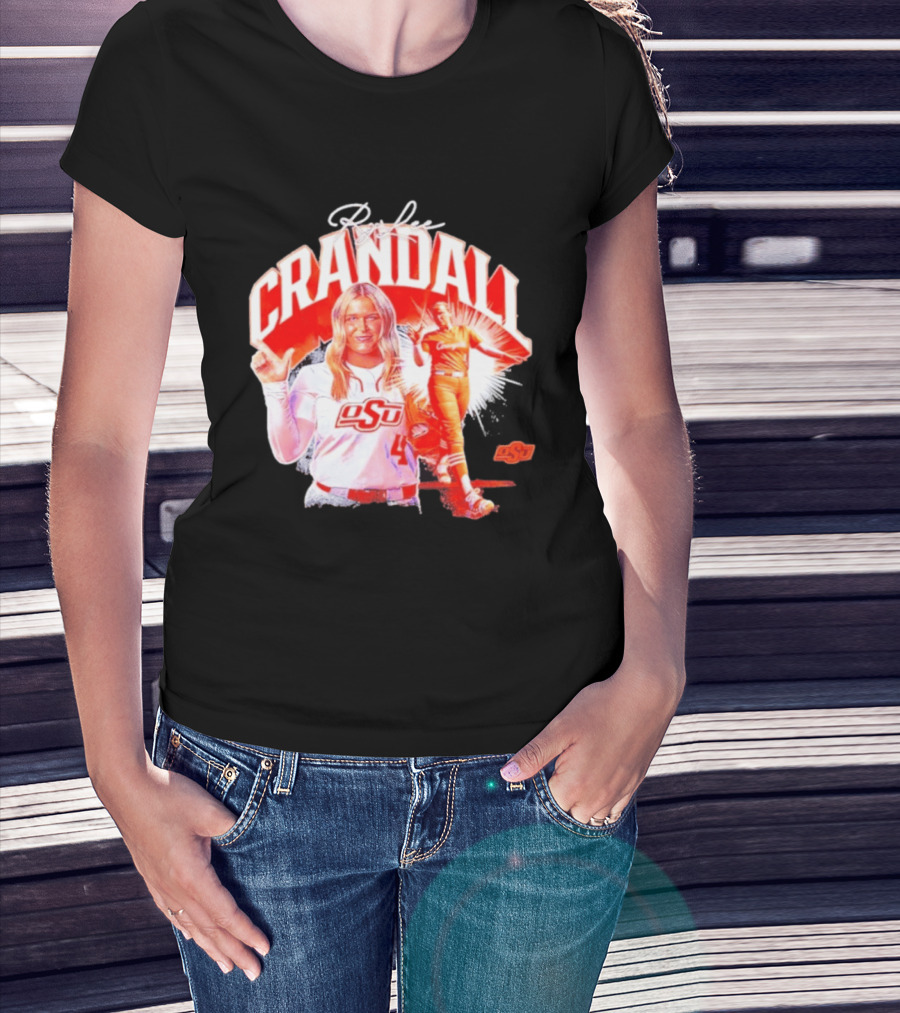 Rylee Crandall Oklahoma State Softball OSU Athlete T-Shirt