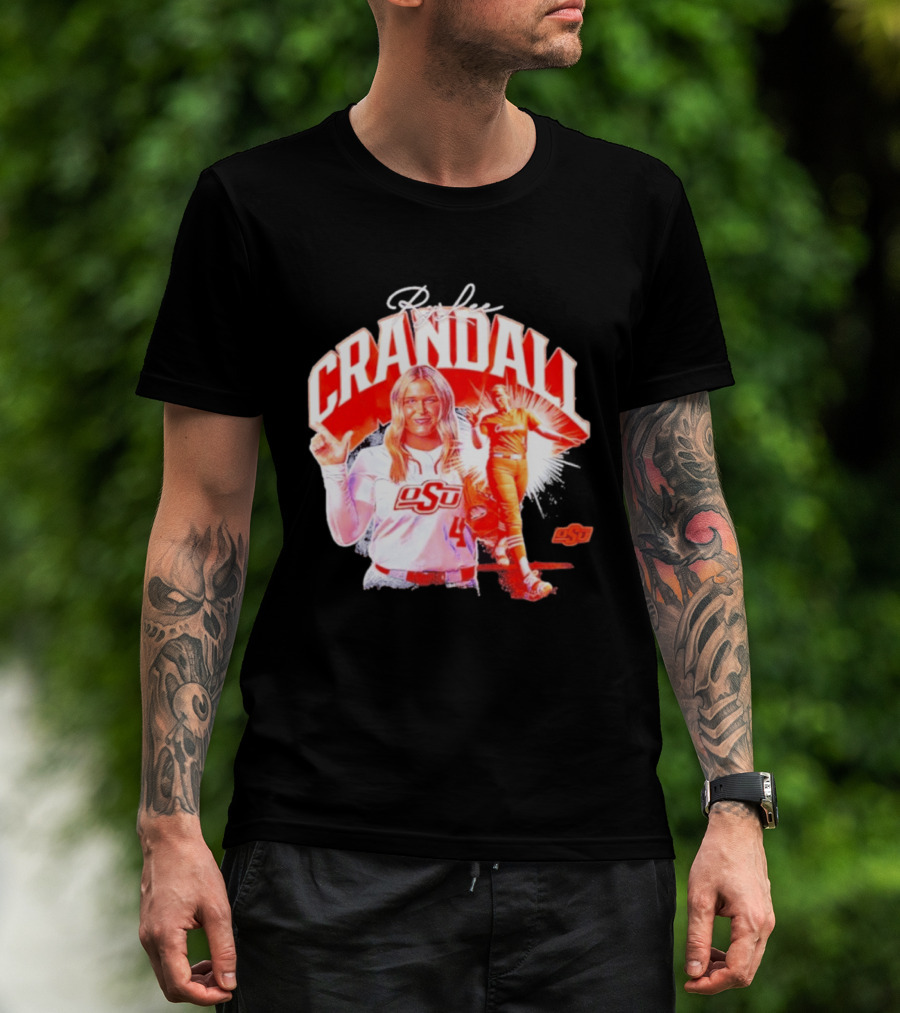 Rylee Crandall Oklahoma State Softball OSU Athlete T-Shirt