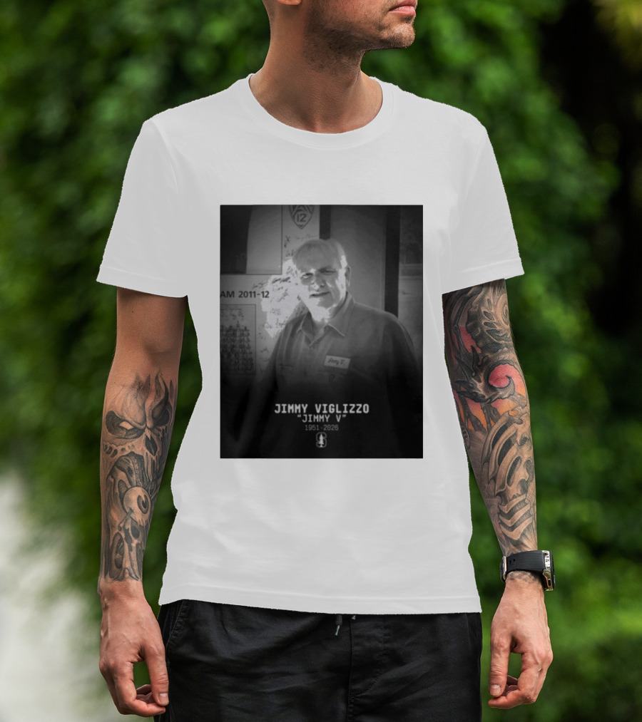Jimmy Viglizzo "Jimmy V" 1951 2026 Commemoration Stanford Connection T-Shirt