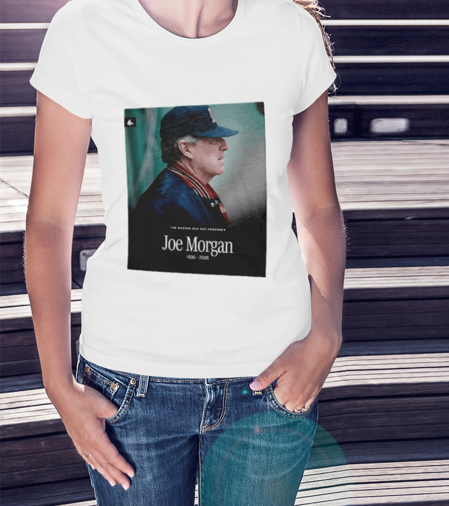 Boston Red Sox Honor Joe Morgan 1930 2026 MLB Memoriam T-Shirt